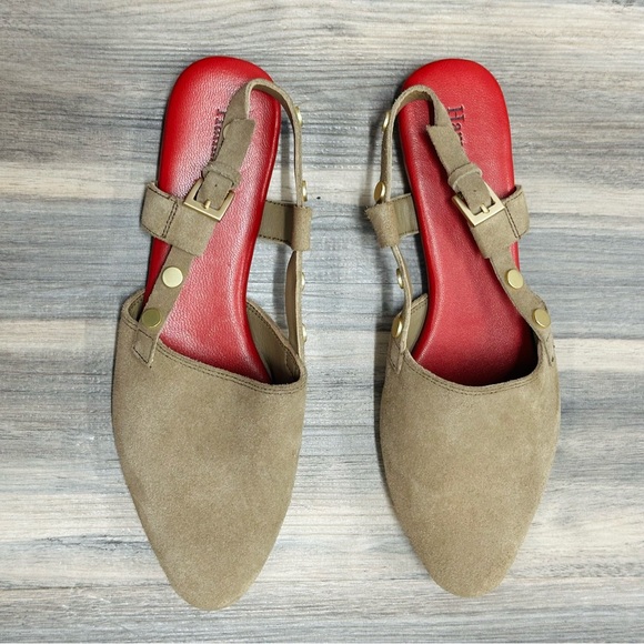 Hammitt Womens Coco Leather Slingback Closed Toe Flat - Picture 5 of 8